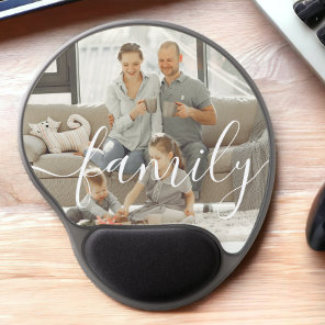 Personalized Photo and Text Photo Gel Mouse Pad