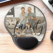 Personalized Photo And Text Photo Gel Mouse Pad at Zazzle