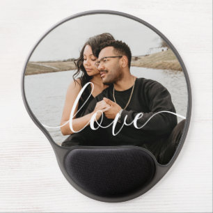 Personalized Photo and Text Photo Gel Mouse Pad