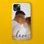 Personalized Photo and Text Photo Love iPhone 13 Case<br><div class="desc">Make a Personalized Photo keepsake cell phone case from Ricaso - add your own photos and text - photo keepsake gifts</div>