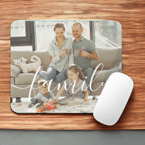 Personalized Photo and Text Photo Mouse Pad