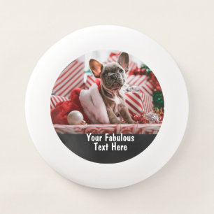Personalized photo and text Small Cute Wham-O Frisbee