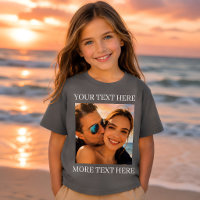 Personalized Photo and Text Smoke Gray