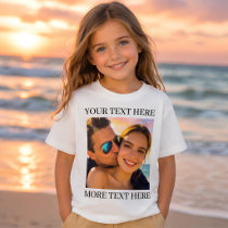 Personalized Photo and Text T-Shirt