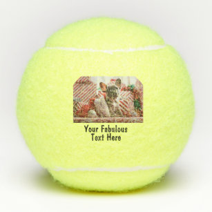Personalized Photo and Text Tennis Balls