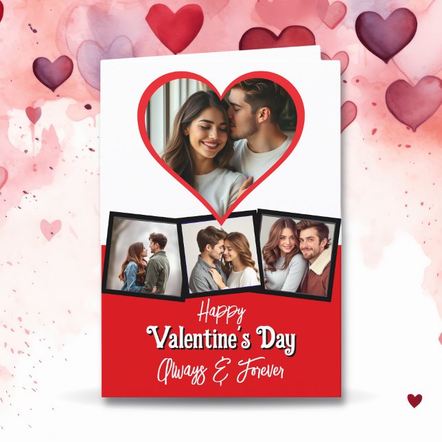 Personalized Photo and Text Valentine's Day Card (Creator Uploaded)