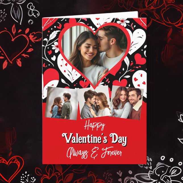 Personalized Photo and Text Valentine's Day Card (Creator Uploaded)