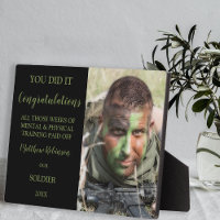 Personalized Photo Army Passing Out