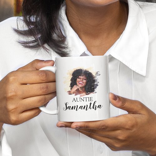 Personalized Photo Auntie  Coffee Mug