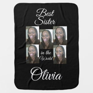 PERSONALIZED PHOTO BABY BLANKET