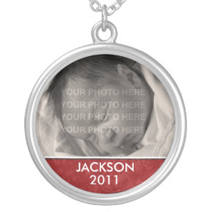 Personalized Photo Baby Keepsake Necklace