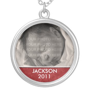 Personalized Photo Baby Keepsake Necklace by koncepts at Zazzle