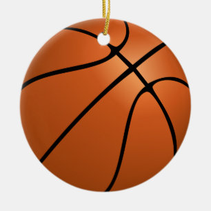 Personalized Photo Basketball Ornament