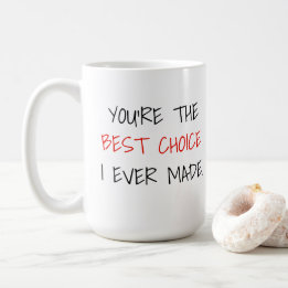 Personalized Photo Best Choice Ever Monogram Coffee Mug