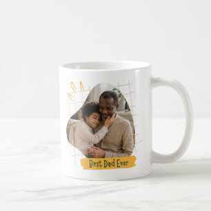 Personalized Photo Best Dad Ever Coffee Mug