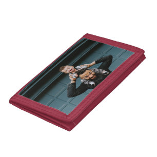 Personalized Photo Best Dad Ever Trifold Wallet