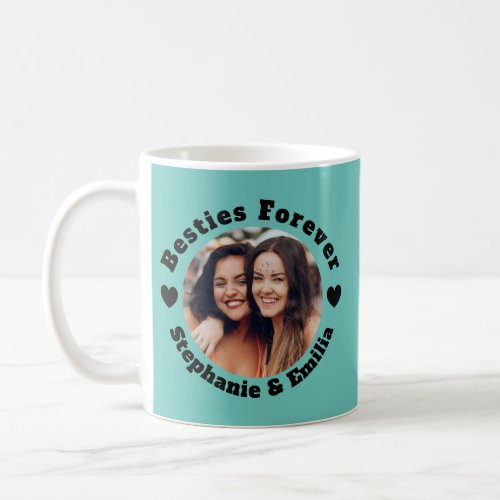 Personalized photo best friends BFF friendship  Coffee Mug