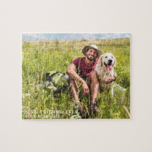Personalized Photo Best Friends Ever Jigsaw Puzzle