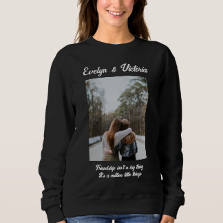 Personalized Photo Best Friends Sweatshirt