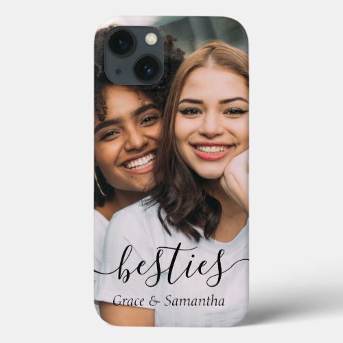 Personalized Photo Besties Best Friends Case_Mate iPhone 13 Case