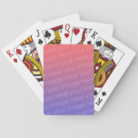 Personalized Photo Bicycle&#174; Playing Cards at Zazzle