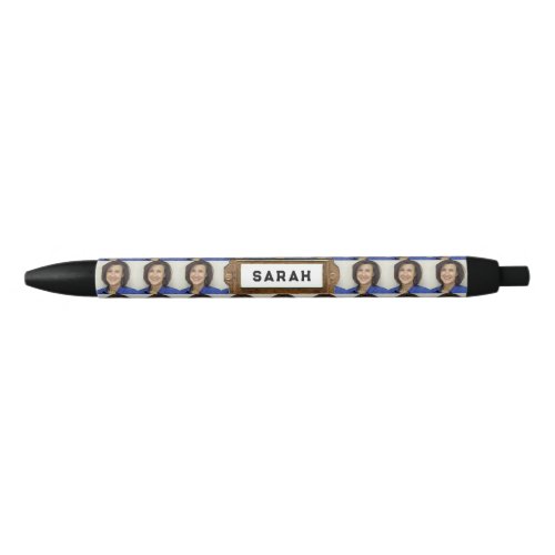 Personalized Photo Black Ink Pen