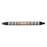 personalized photo black ink pen
