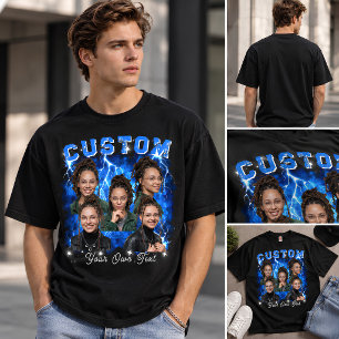 Personalized Photo Bootleg T-Shirt