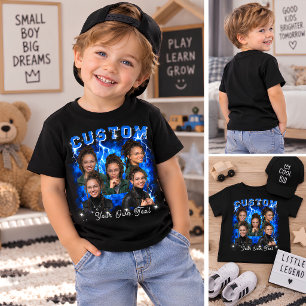 Personalized Photo Bootleg Toddler T-shirt