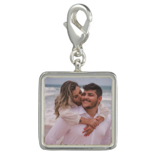 Personalized Photo Bridal Bouquet Wedding Memorial Charm