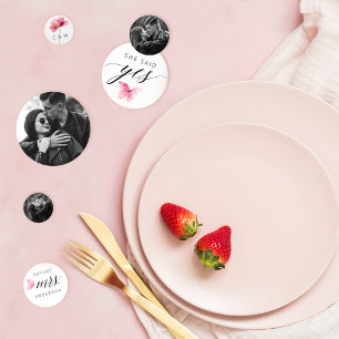 Personalized Photo Bridal Shower Confetti