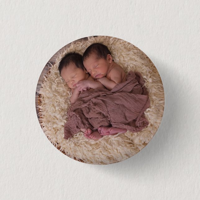 Personalized Photo Button (Front)