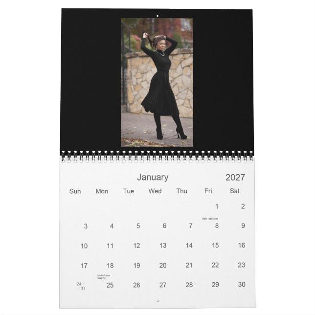 Personalized Photo Calendar (Jan 2027)