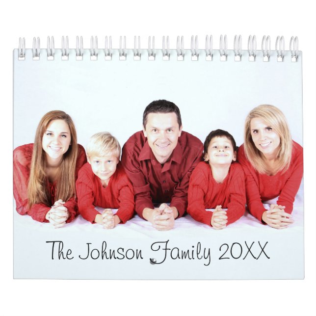 Personalized Photo Calendar (Cover)