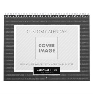 Personalized Photo Calendar 2024 Custom Background