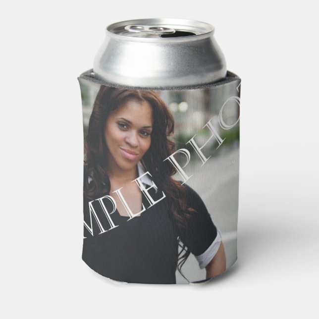 Personalized photo can cooler. Make your own! Can Cooler (Can Back)