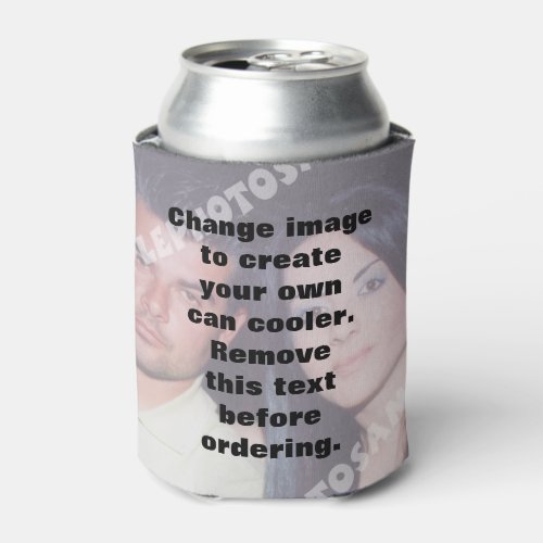 Personalized photo can cooler Make your own Can Cooler