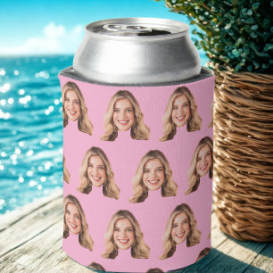 Personalized Photo Can Coolers, photo gifts, Funny Cooler