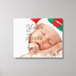 Personalized photo canvas print