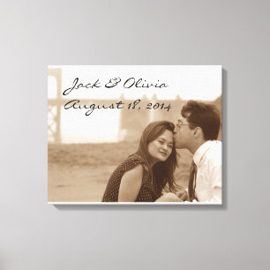 Personalized Photo Canvas Print