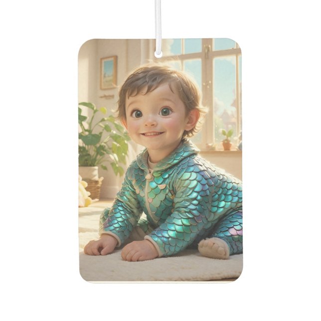 Personalized Photo Car Air Fresheners (Front)