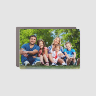 Personalized Photo Car Magnet