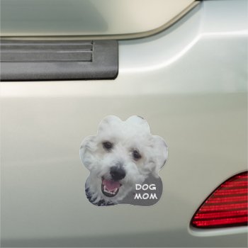 Personalized Photo Car Magnet by iHave2Say at Zazzle
