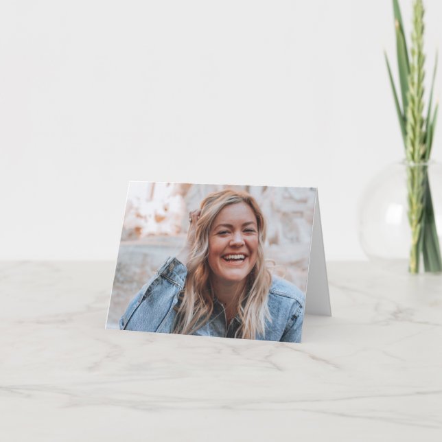 Personalized Photo Card (Front)