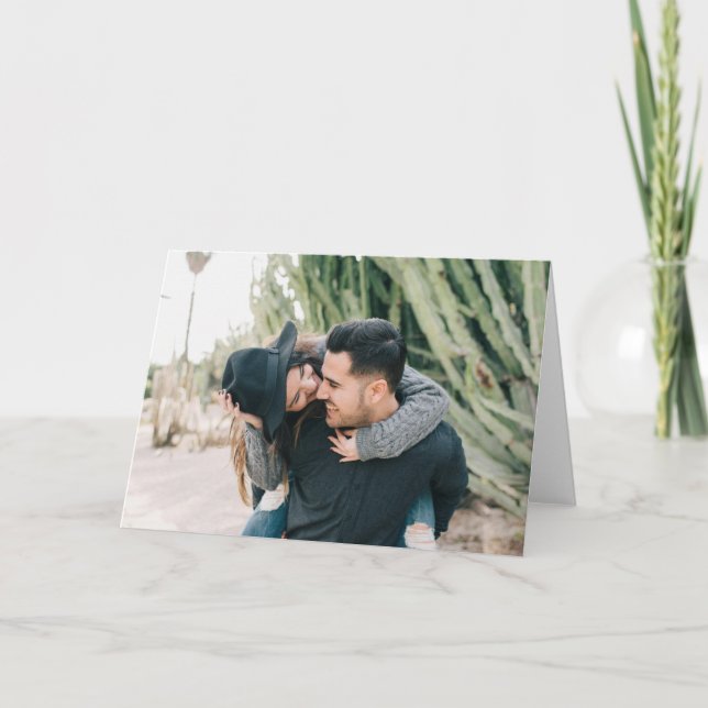 Personalized Photo Card (Front)