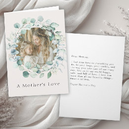 Personalized Photo Card for Mom Mother's Day