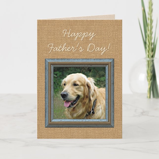 Personalized Photo Card From Your Dog (Front)