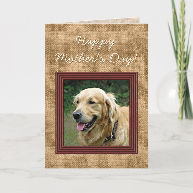 Personalized Photo Card From Your Dog (Front)