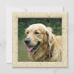 Personalized Photo Card From Your Dog