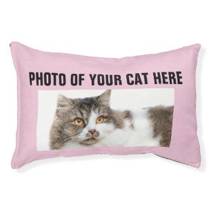 PERSONALIZED PHOTO CAT BED PILLOW CUSTOMIZE